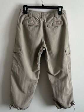 The North Face Women’s Tan Capri Pants with Drawstring Ankles